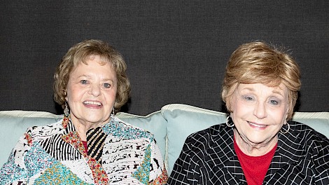Mary O'Farrell and Janice Robbins