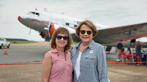 Shelby Brown and Rep. Carol Dalby