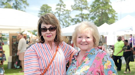 Judy Morgan and Joan Carter