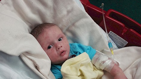 Austin was first admitted to Arkansas Children’s Hospital when he was three months old.